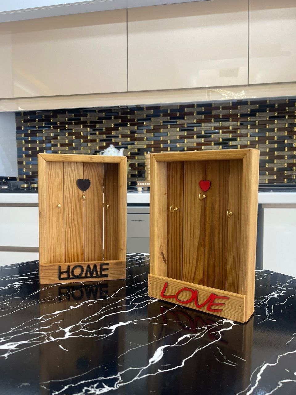 جاکلیدی چوبی دیواری