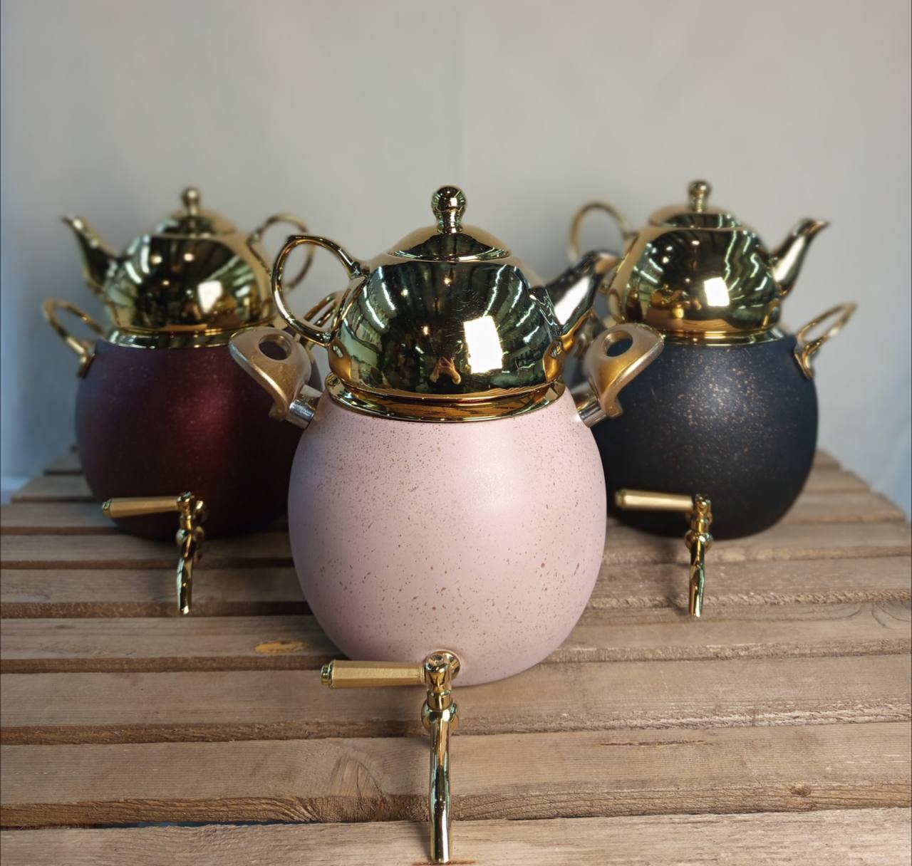 کتری قوری شیردار