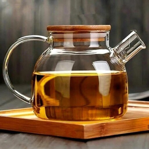 قوری پیرکس درب بامبو