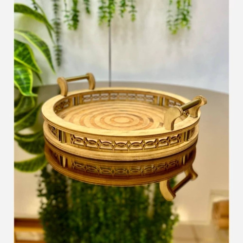 سینی چوبی طرحدار