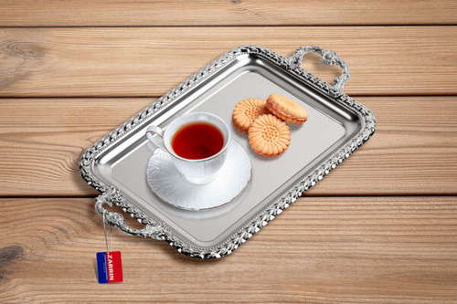 سینی استیل مجلسی زرین